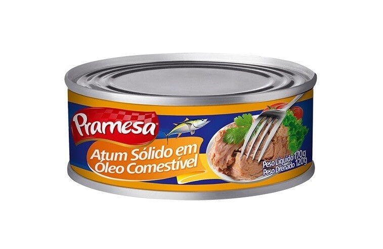 Atum Pramesa - Solido ao Oleo -170 g