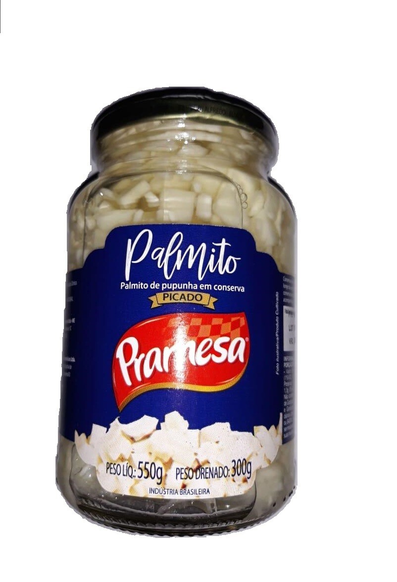 Palmito Pupunha - Picado - Pramesa - 300g