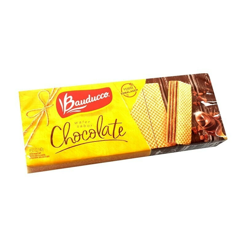 Wafer Chocolate - Bauducco - 140 gr