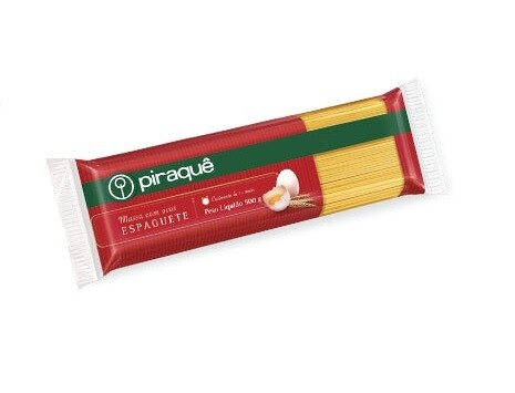 Macarrão Espaguete Com Ovos - Piraquê - 500 gr.