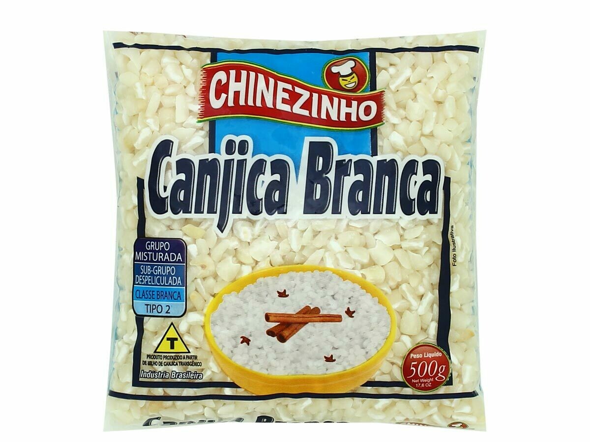 Canjica Branca - Chinezinho - 500 Gramas
