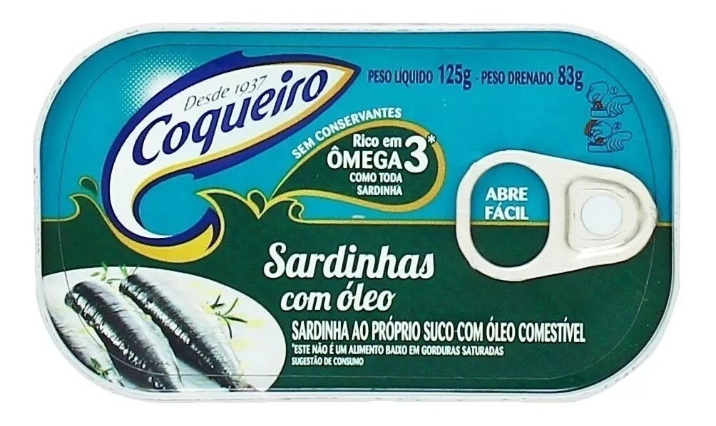Sardinha - Coqueiro - Óleo