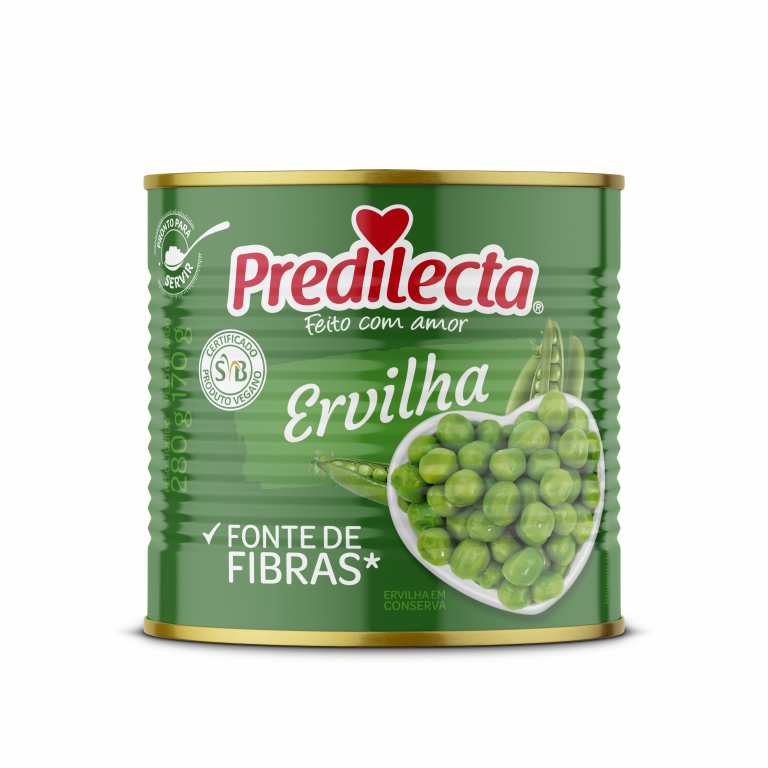 Ervilha em conserva - Predilecta - 170 g drenado