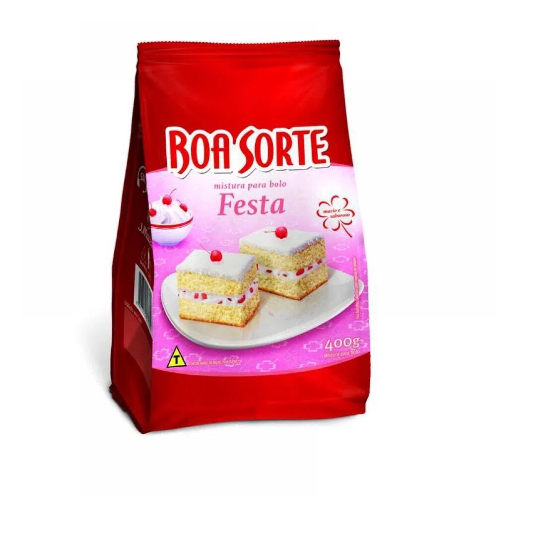 Mistura Bolo - Boa Sorte - Festa - 400 gr