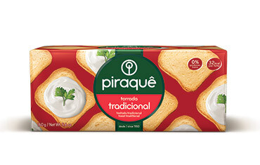 Torrada Piraquê - Tradicional - 142 g