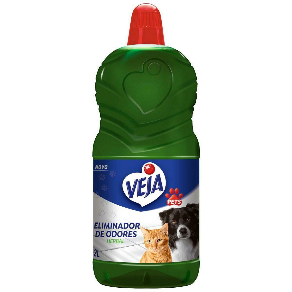 VEJA PETS - ELIMINADOR DE ODORES - HERBAL - 2 L