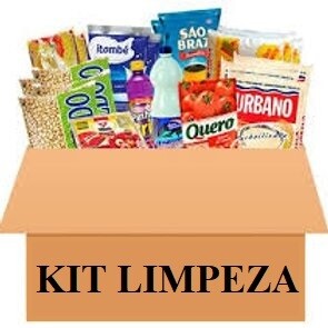 Cesta KIT LIMPEZA - 15 itens
