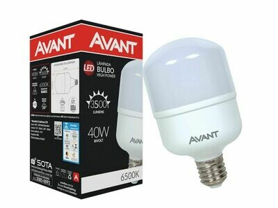 LAMPADA LED BULBO ALTA POTENCIA 6500K - 40W AVANT