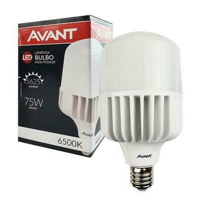 LAMPADA LED BULBO ALTA POTENCIA 6500K - 75W AVANT