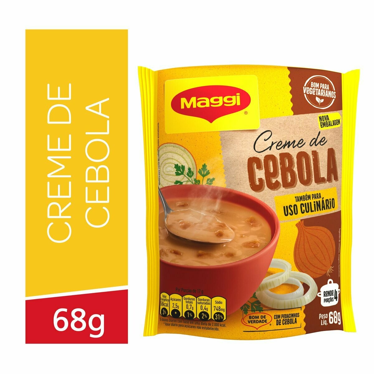 Creme de Cebola - Maggi - 68 gr