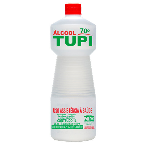 Álcool Líquido - 70º - Tupi - 1 Litro