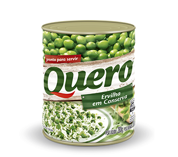 Ervilha em conserva - Quero - 170 g drenado