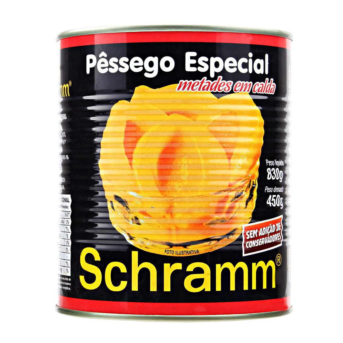 Pessego em calda - Schramm