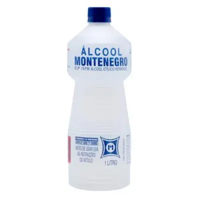 Álcool Líquido - 92,8º - MONTENEGRO  - 1 Litro