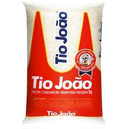 Arroz Branco - Tio João - 1 Quilo