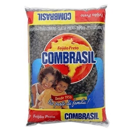 Feijão Preto - Combrasil - 1 Kg
