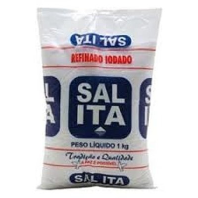 Sal Refinado Iodado - Ita - 1 quilo