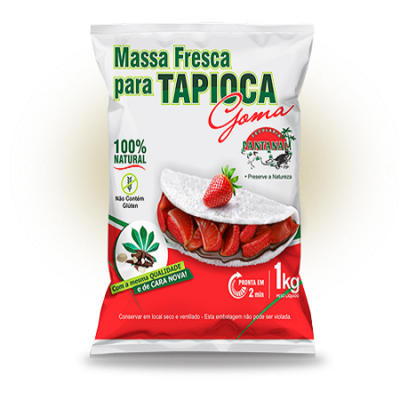 Goma de Tapioca- Fresca - 1 quilo