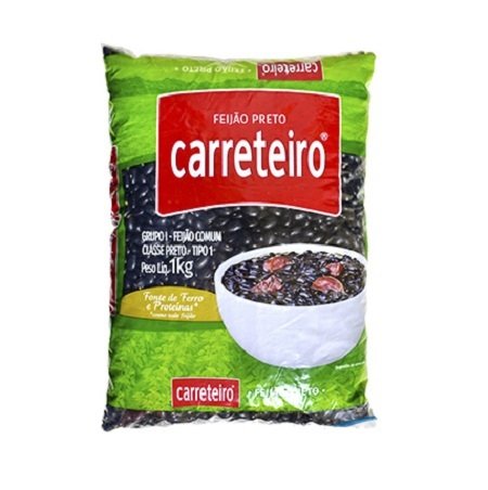 Feijão Preto - Carreteiro - 1 Kg