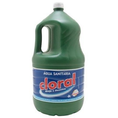 Água Sanitária - Cloral - 2 Litros