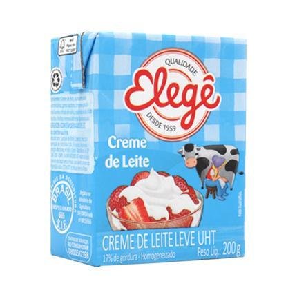 Creme de leite - Elegê - 200 g