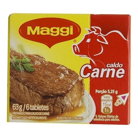 Caldo de Carne - Maggi -  57 Gr / 6 tabletes