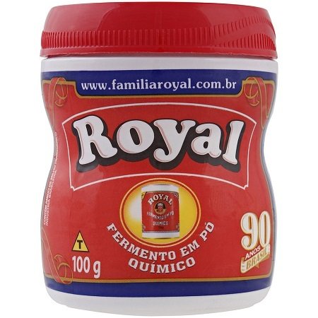 Fermento em pó químico - Royal - 100 g