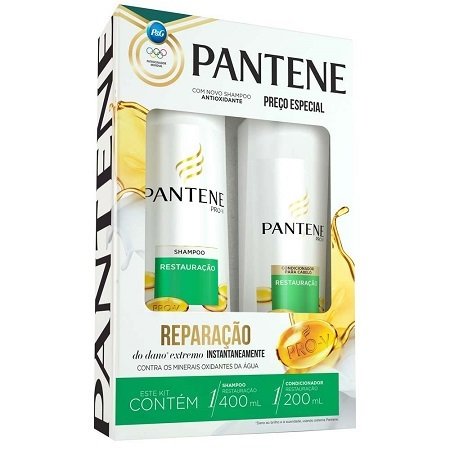 Kit Pantene - Reparação - Shampoo 400 ml &amp; Condicionador 200 ml
