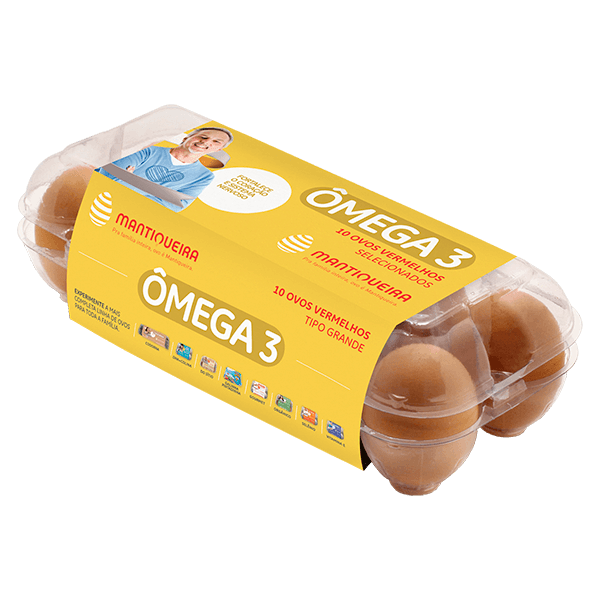 Ovos Vermelhos - Ômega 3 - Mantiqueira - 10 unidades