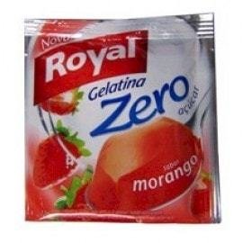 Gelatina Zero - Royal - Morango