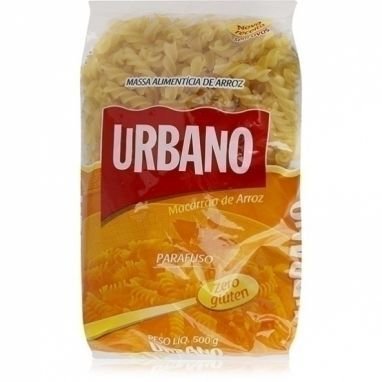 Macarrão - SEM GLÚTEN - Parafuso - Urbano - 500 g