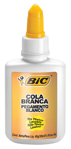 Cola branca - BIC Lavável - 40 gramas