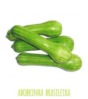 Abobrinha Brasileira - Orgânica - Bdj 600 Gramas