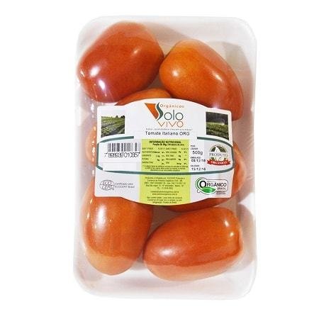 Tomate Italiano - Orgânico - Bdj 500 Gramas