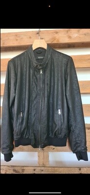 BIKER M LASERED LEATHER