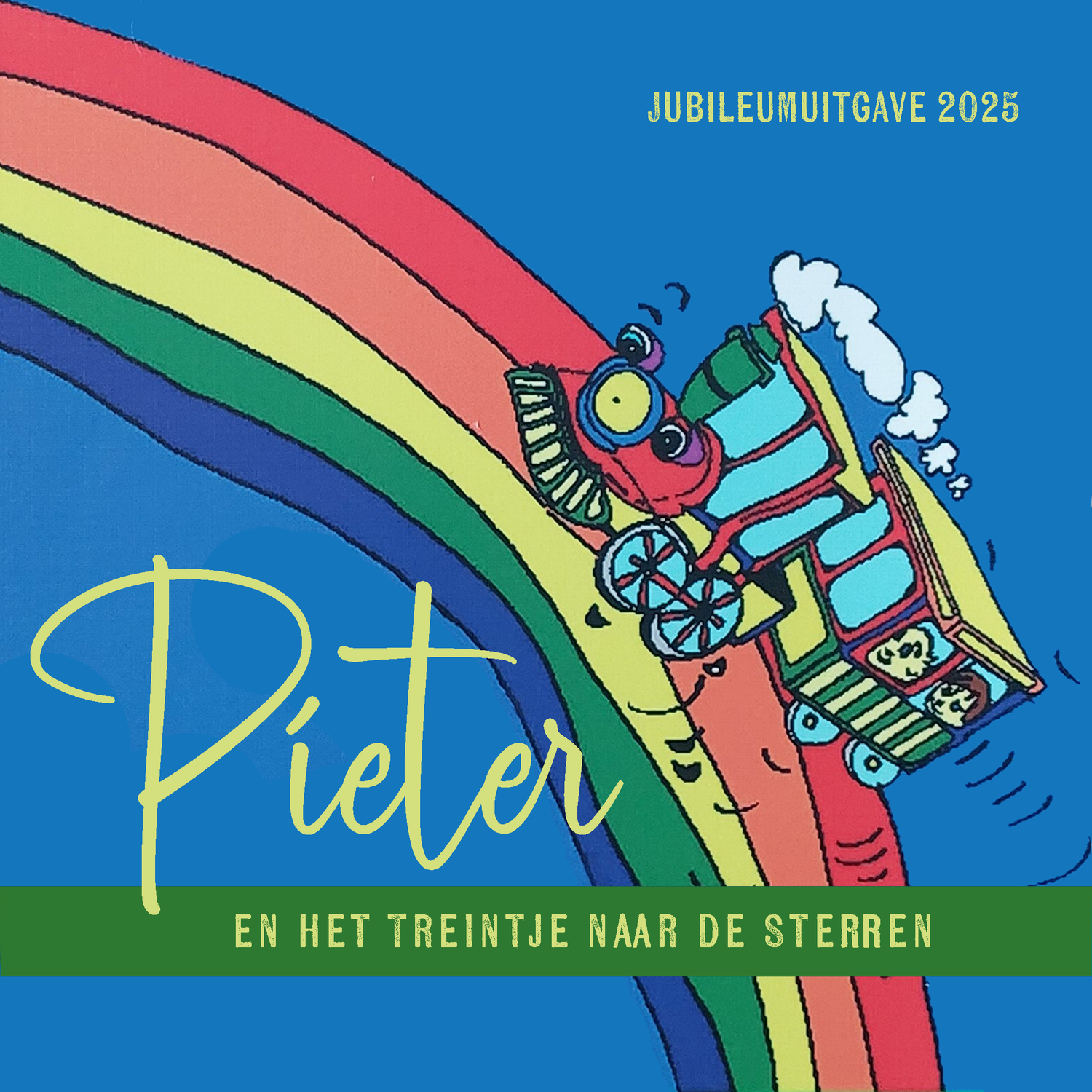 Kinderboekje Pieter en het Treintje naar de Sterren