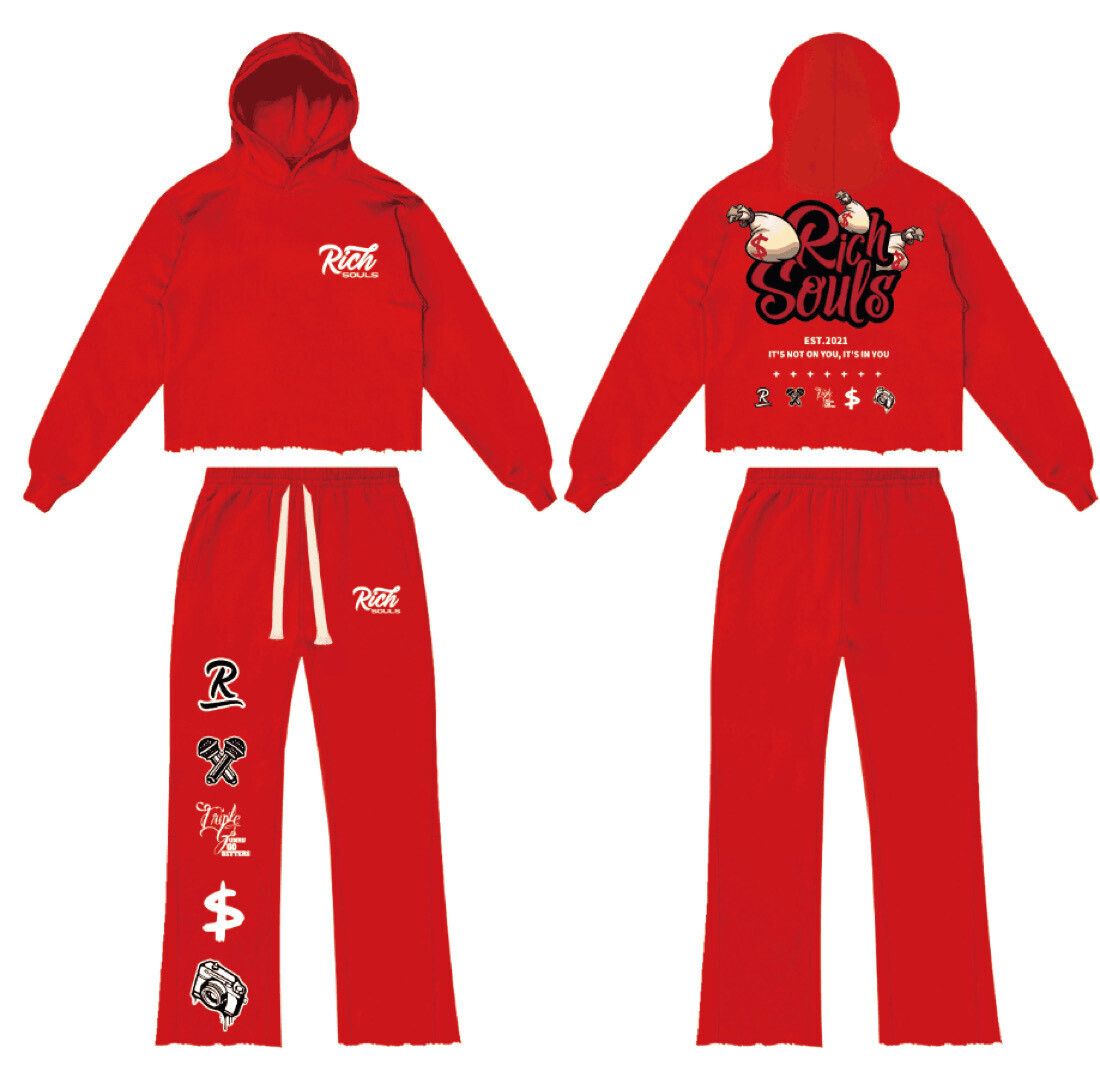 $tacked Rich Souls Jogger Set