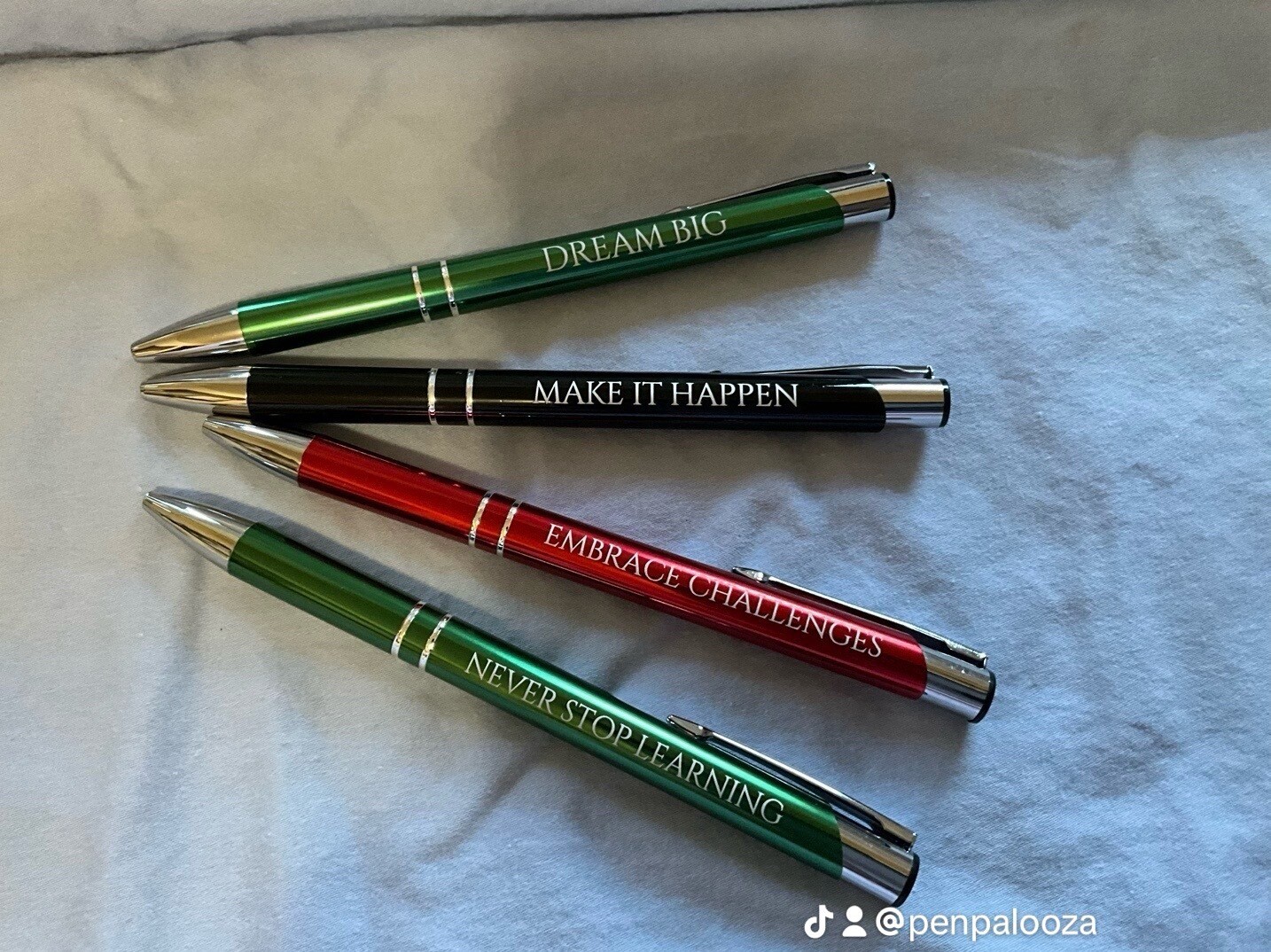 Inspirational quotes ballpoint pen