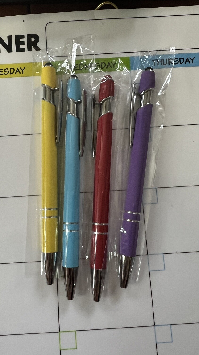 2 in 1 Retractable Ballpoint pen &amp; Stylus combo