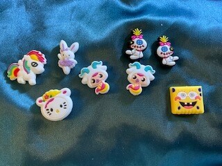 Silicone beaded pens