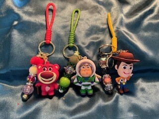 Variety of Fun Character Keychains #1 (see the list)