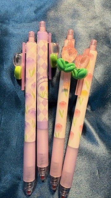 Floral Ballpoint Pen for Students