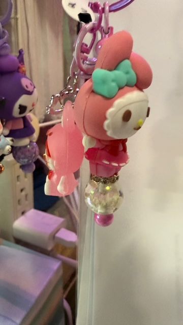 Hello Kitty Sanrio: Doorable and More Beaded pens and Key chains