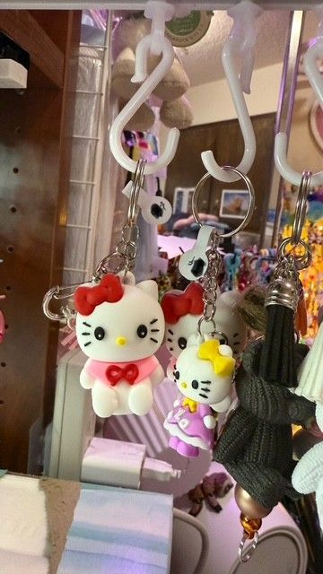 Hello Kitty Sanrio: Doorable and More Beaded pens and Key chains