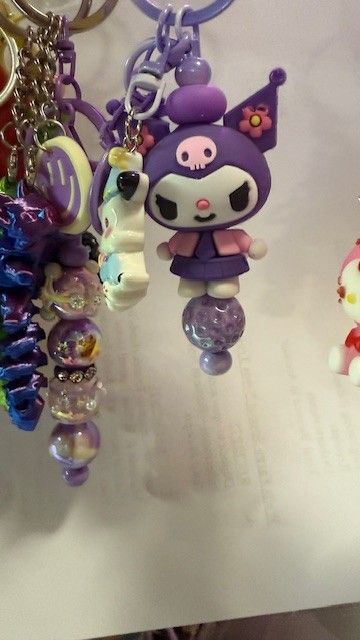 Hello Kitty Sanrio: Doorable and More Beaded pens and Key chains
