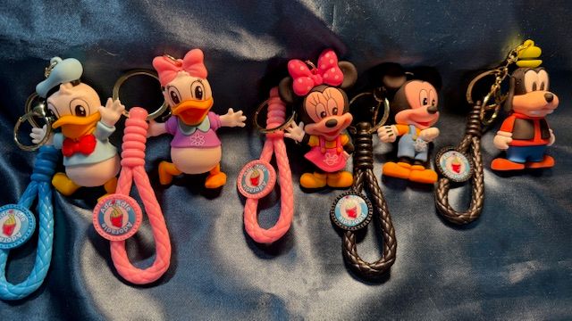 Variety of different character Doorables and More #2: Key Chains