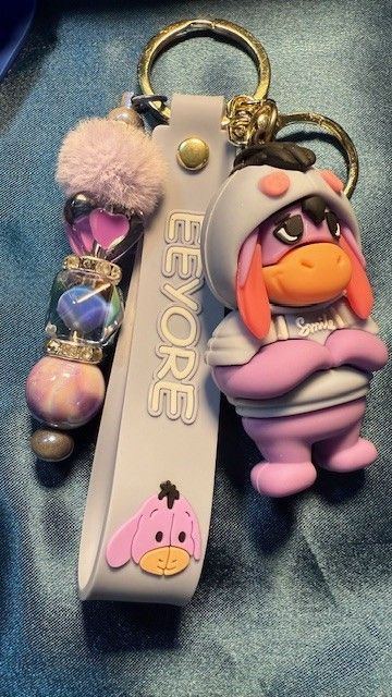 Eeyore and Boo Key Chains