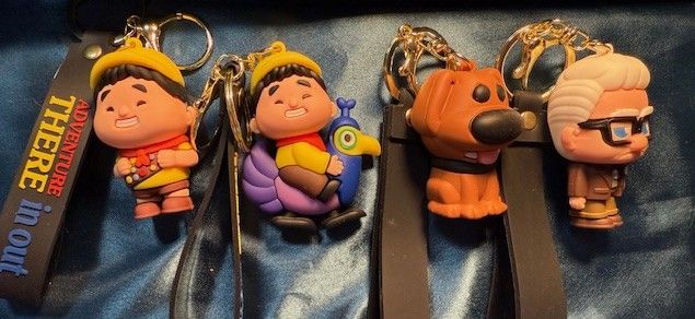 UP: Doorables and More Disney/Just Play Key Chains