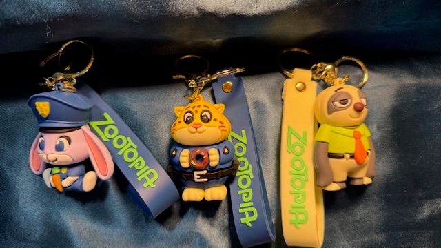 Zootopia: Disney/ Pixar Key Chains