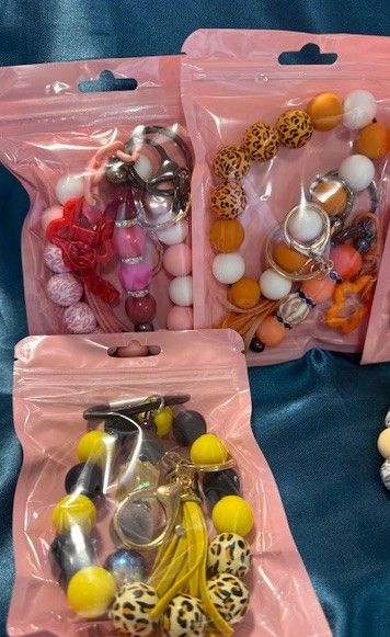 Beaded Key Chains (2) per pack
